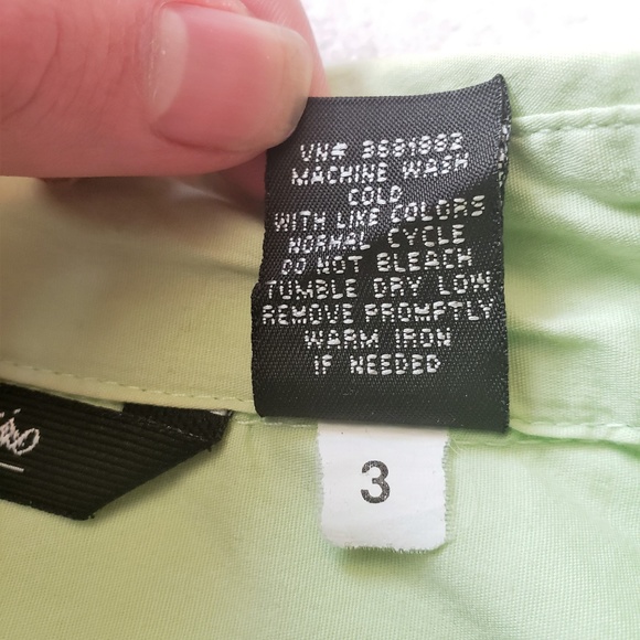 Mossimo Stretch Blouse Kiwi Green - Picture 4 of 4